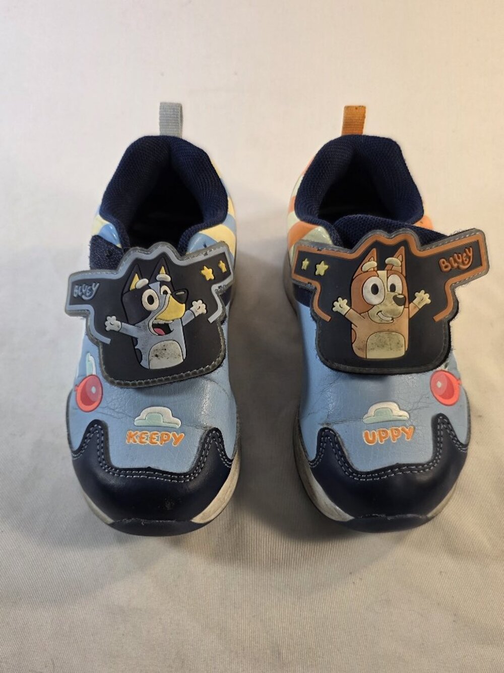 Groundup Bluey Bingo Toddler Light Up Shoes Size 10 Keepy Uppy (ST 5, June TB4)